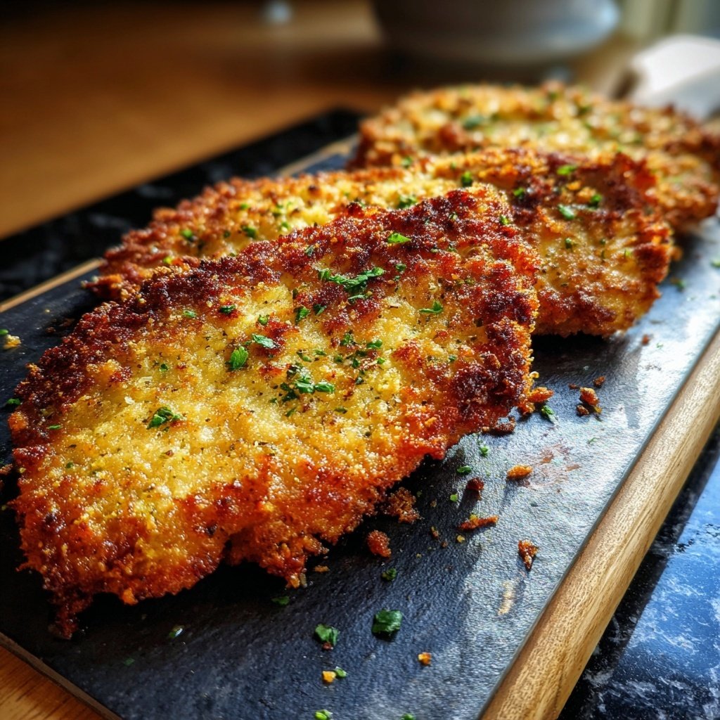 Blumenkohl Parmesan Schnitzel Aus Dem Ofen