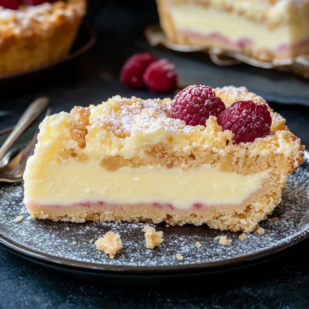 Streuselkuchen mit Pudding wie bei Oma