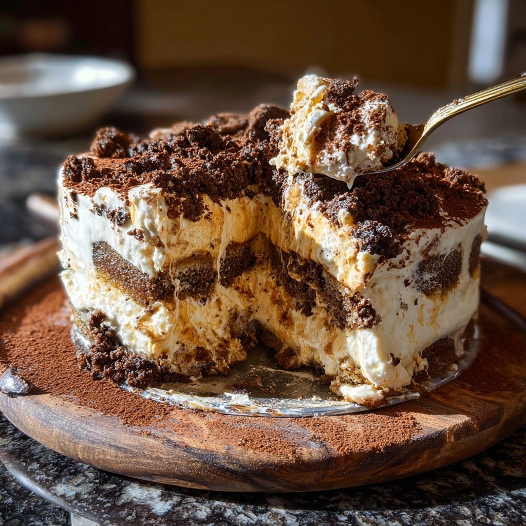 Bratapfel Spekulatius Tiramisu