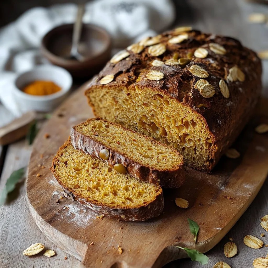 Herbstliches Kürbisbrot