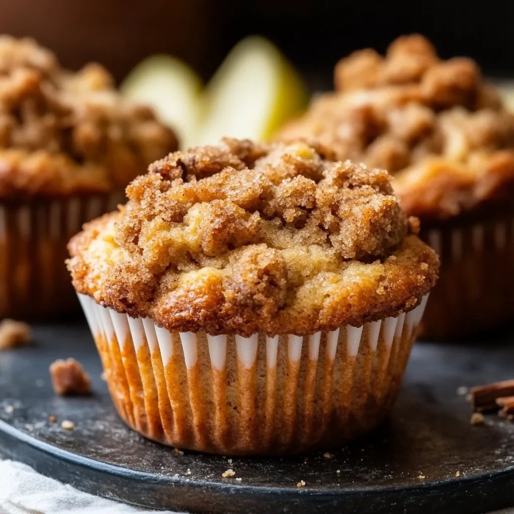 Zimt-Apfel-Streusel-Muffins