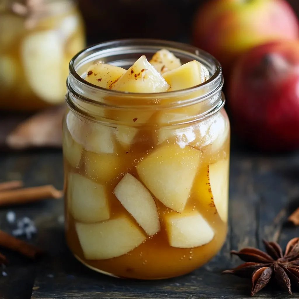 Birnenkompott aus frischen Birnen | mit Vanille & Zimt