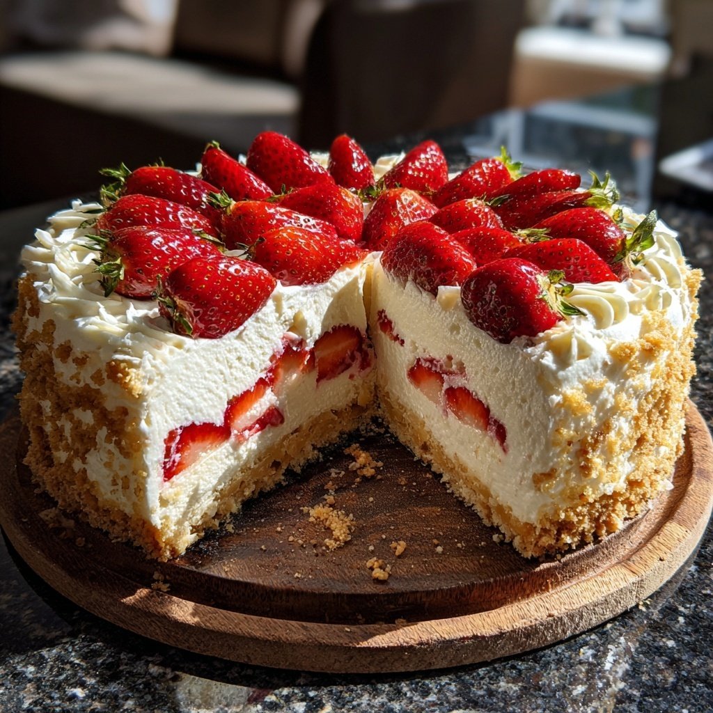 Erdbeer Mascarpone Kuchen