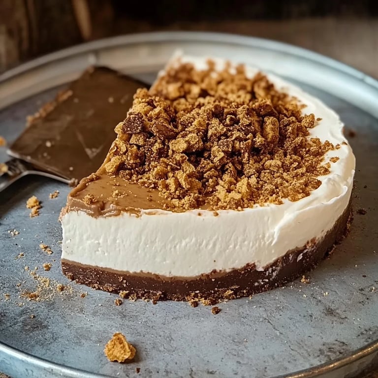 Biscoff Cheesecake (Nur 5 Zutaten!)