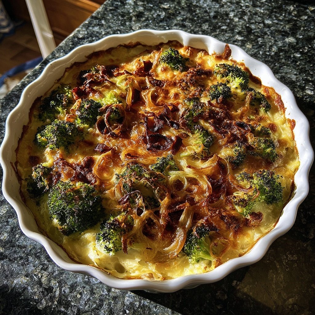 Brokkoli Auflauf Mit Zwiebeln