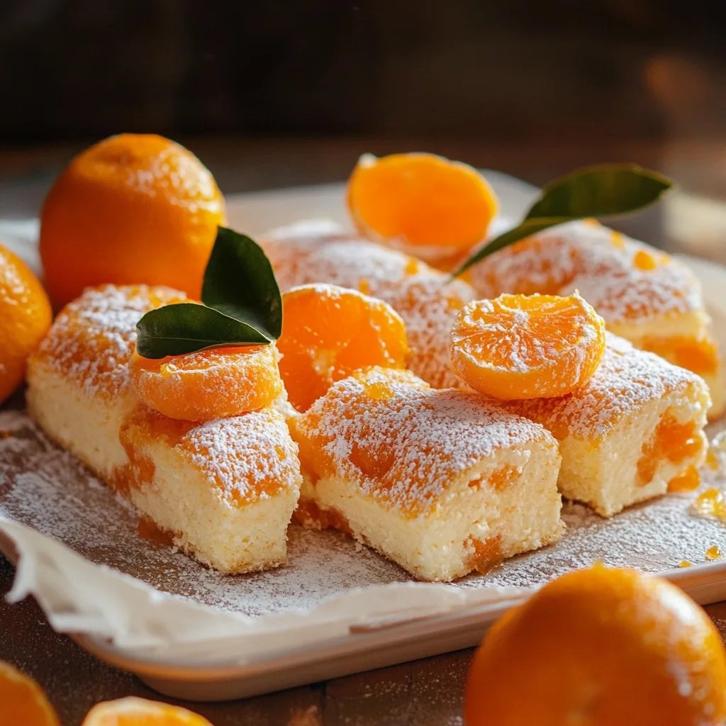 Mandarinen-Schmand-Kuchen - schnell & vom Blech