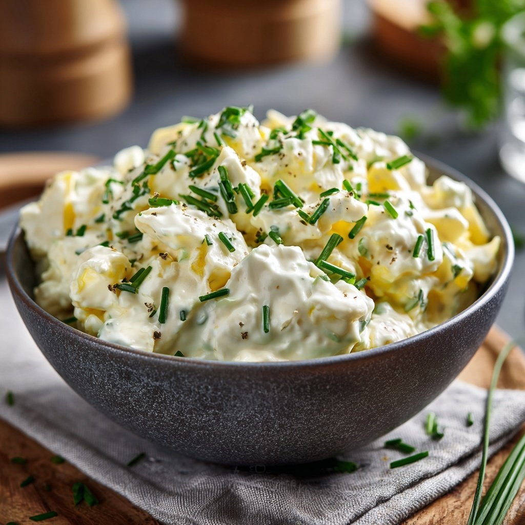 Schnell & Einfach 10-Minuten-Eiersalat mit Joghurt