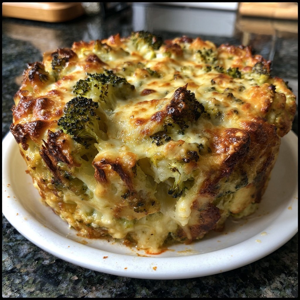 Brokkoli Auflauf Mit Käse Und Sahne