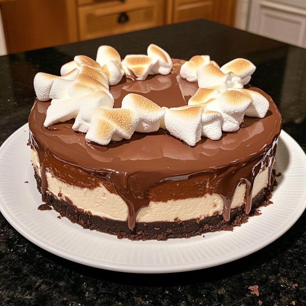 Hot Chocolate Cheesecake