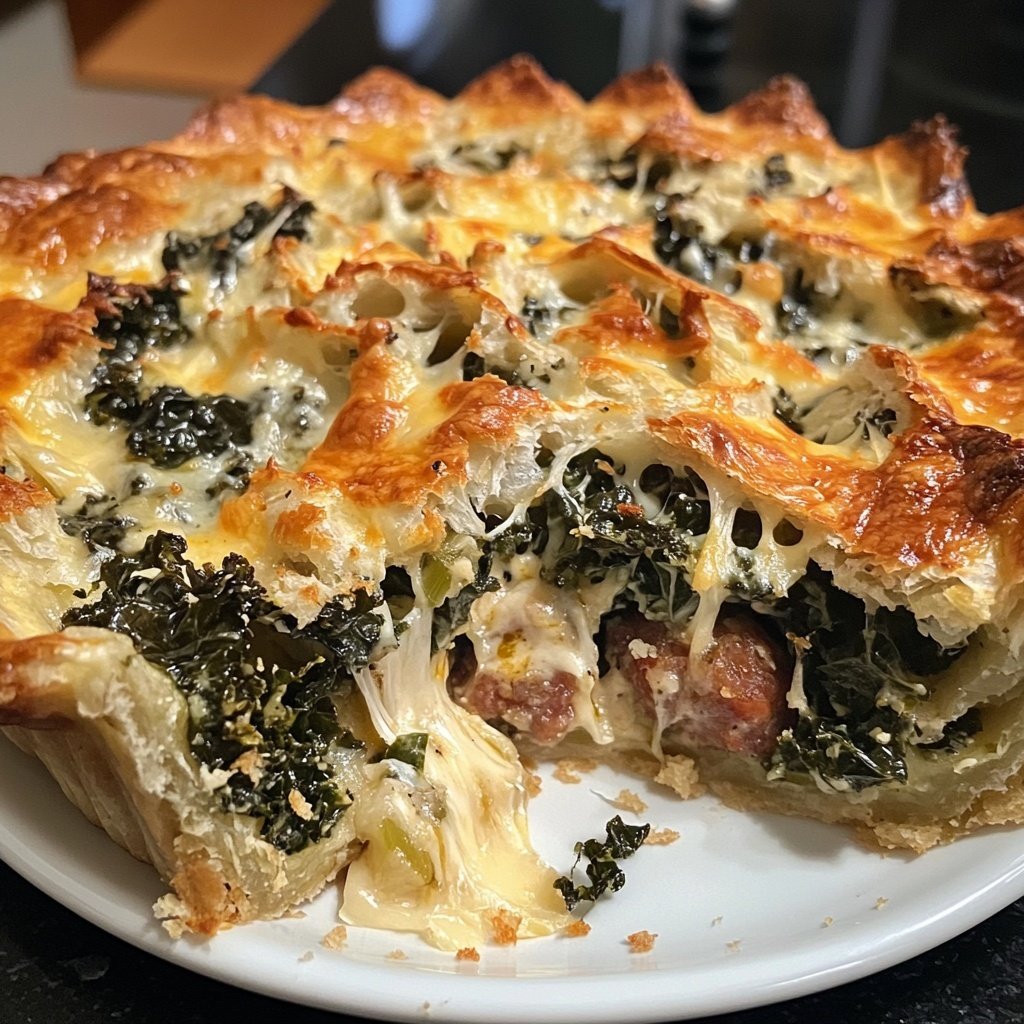 Herzhafter Grünkohlauflauf