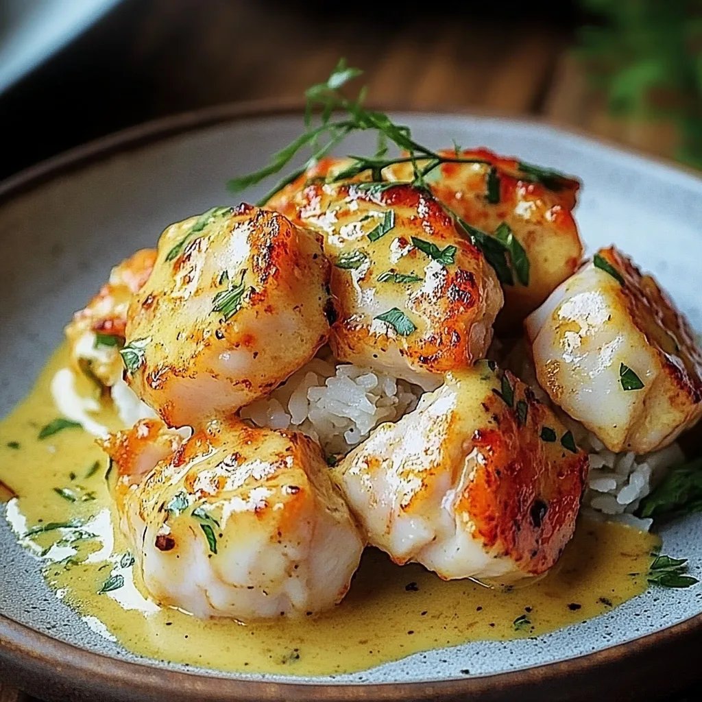 Schnelles Honig Senf Hähnchen mit Reis