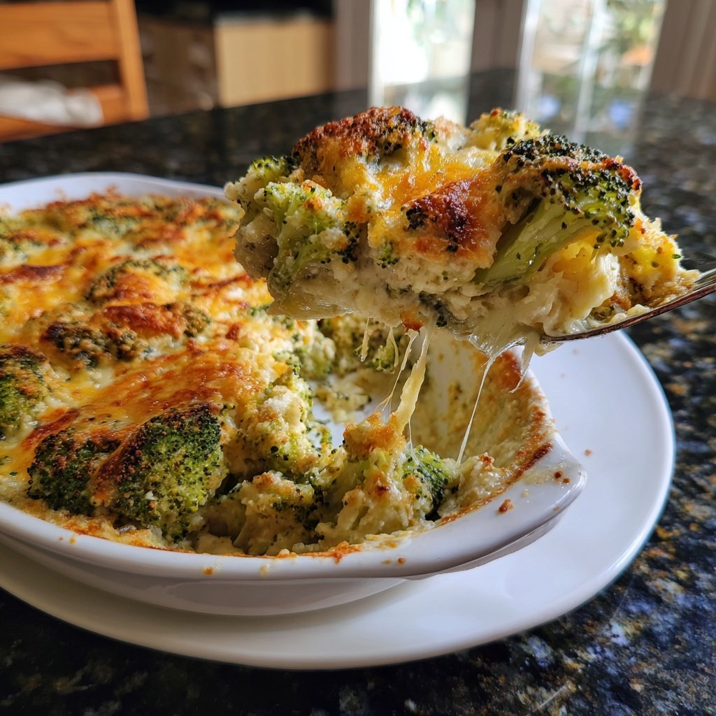 Brokkoli Reis Auflauf