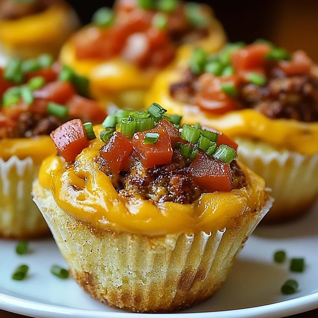 Cheeseburger Muffins