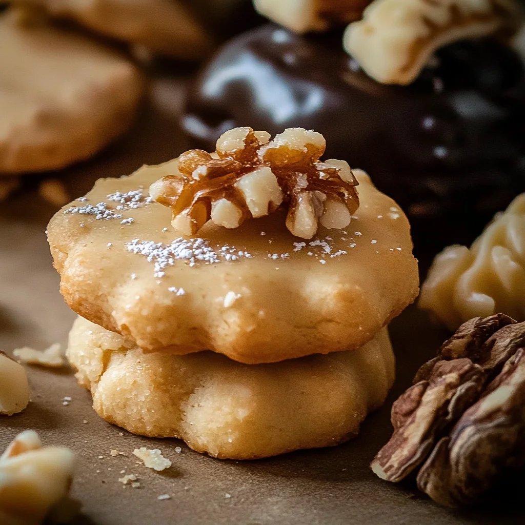 Hausfreunde - Omas Walnuss Marzipan-Plätzchen
